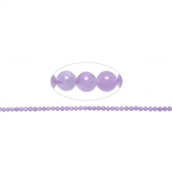 141010100321 Rang de collier boules, Kunzite, 04mm (38cm) | Marco Schreier