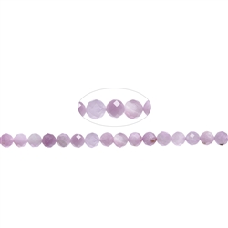 141010101720 Cuentas preciosas, Kunzite, 06mm, facetadas (39cm) | Marco Schreier