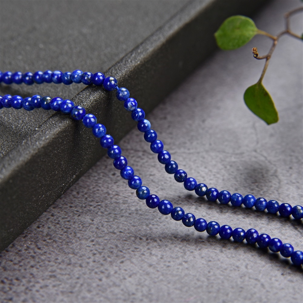 Strang Kugeln, Lapis Lazuli, 02mm