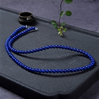 Rang de collier boules, Lapis-lazuli AA, 04mm