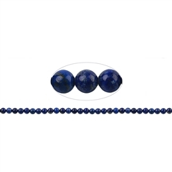 141040100521 Rang de collier boules, Lapis-lazuli A, 06mm | Marco Schreier