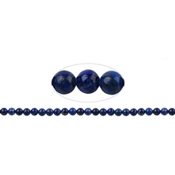 141040100721 Rang de collier boules, Lapis-lazuli A, 08mm | Marco Schreier