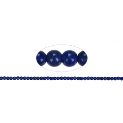 141040112521 Rang de collier boules, Lapis-lazuli A, 04-05mm | Marco Schreier