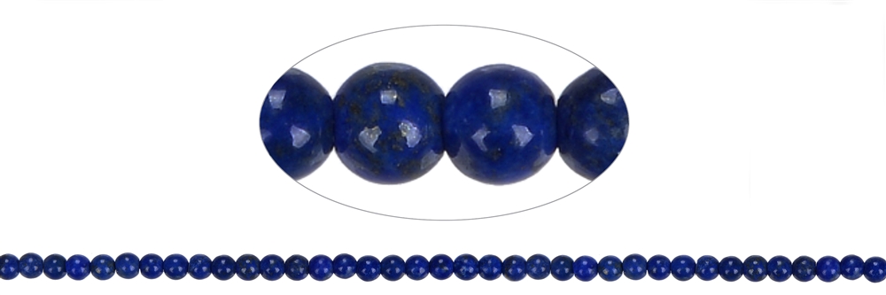 Strang Kugeln, Lapis Lazuli A, 04-05mm