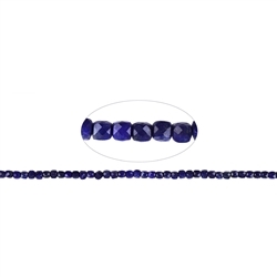 141040208423 Strang Würfel, Lapis Lazuli, facettiert, 04mm (39cm) | Marco Schreier