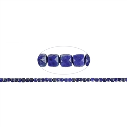 141040209423 Strang Würfel, Lapis Lazuli, facettiert, 03,0-03,35mm (38cm) | Marco Schreier