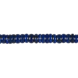 141040304221 Rang de collier "Heishi", Lapis-lazuli AB, 02-04 x 08mm | Marco Schreier