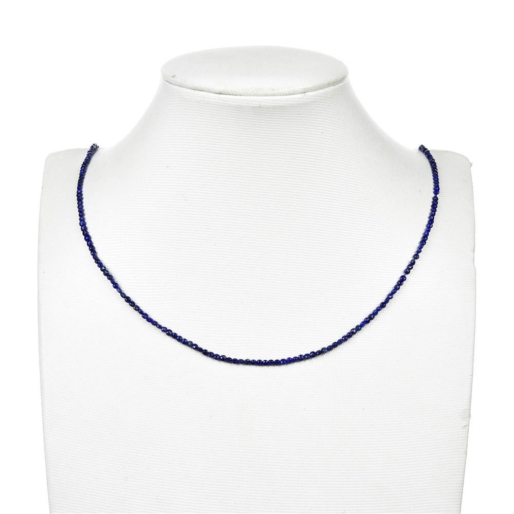 Strand Disc/Coin, Lapis Lazuli, faceted, 01,5 x 02,5mm