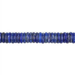 141040329120 Rang de collier disques/boutons, Lapis-lazuli, 04 x 15mm (39cm) | Marco Schreier