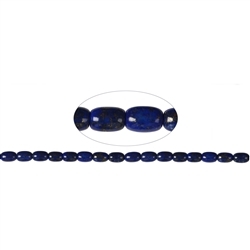 141040403520 Rang de collier (Tonneau), Lapis-lazuli, 12 x 08mm | Marco Schreier