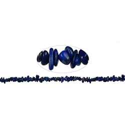 141040619320 Rang de collier éclat, Lapis-lazuli, 01-03 x 03-08mm (85cm) | Marco Schreier