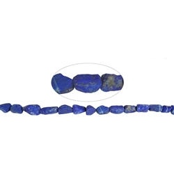 141040630404 Rang de colliers Nuggets, Lapis-lazuli A, 12 - 15mm | Marco Schreier