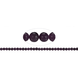 141050100522 Rang de collier boules, Lépidolite (stab.) sombre, 06mm | Marco Schreier