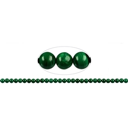 141060100520 Rang de collier boules, Malachite (tige), 06 - 07mm | Marco Schreier