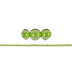 141210104020 Strang Kugeln, Peridot, 02,2mm | Großhändler Edelsteine, Heilsteine & Schmuck