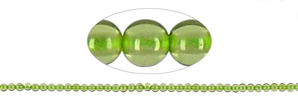 Strand of beads, Peridote, 02mm