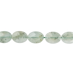 141230303520 Fili di Lenti sfaccettate, prehnite, 20 x 15 mm (41 cm) | Marco Schreier