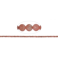 141300100320 Rang de collier boules, rhodochrosite, 04mm | Marco Schreier