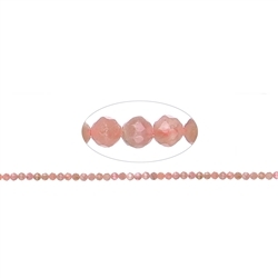 141300104822 Strang Kugeln, Rhodochrosit, 03mm, facettiert | Edelsteine, Heilsteine & Schmuck