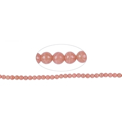 141300112724 Rang de collier boules, rhodochrosite extra (Ortiz), 05,5mm | Marco Schreier