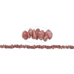 141301403920 Rang de collier éclat rond, rhodochrosite, 04-08 x 08-15mm | Marco Schreier