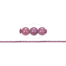 141310100321 Rang de collier boules, Rhodonite A, 04mm | Marco Schreier