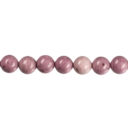 141310100920 Rang de collier boules, Rhodonite, 10mm | Marco Schreier