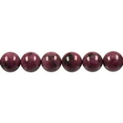 141310101020 Rang de collier boules, Rhodonite, 12mm | Marco Schreier