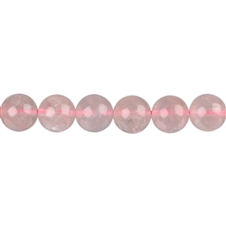 141330101022 Rang de collier boules, Quartz rose A (transparent), 12mm | Marco Schreier