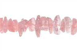 141330612302 Rang de collier Nugget, Quartz rose A, brut de polissage, 05-08 x 18-40mm | Marco Schreier