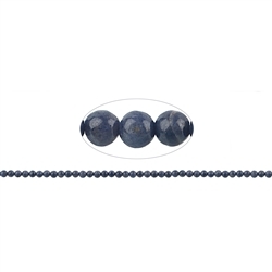 141370100321 Rang de collier boules, Saphir, 04mm | Marco Schreier