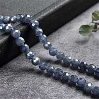 Strand of beads, Sapphire, faceted, 04mm (39cm)