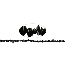 141380610520 Rang de collier, Schorl (stab.), 02-04 x 05-10mm (88cm) | Marco Schreier