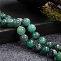 Filo di perline, smeraldo, 08 mm