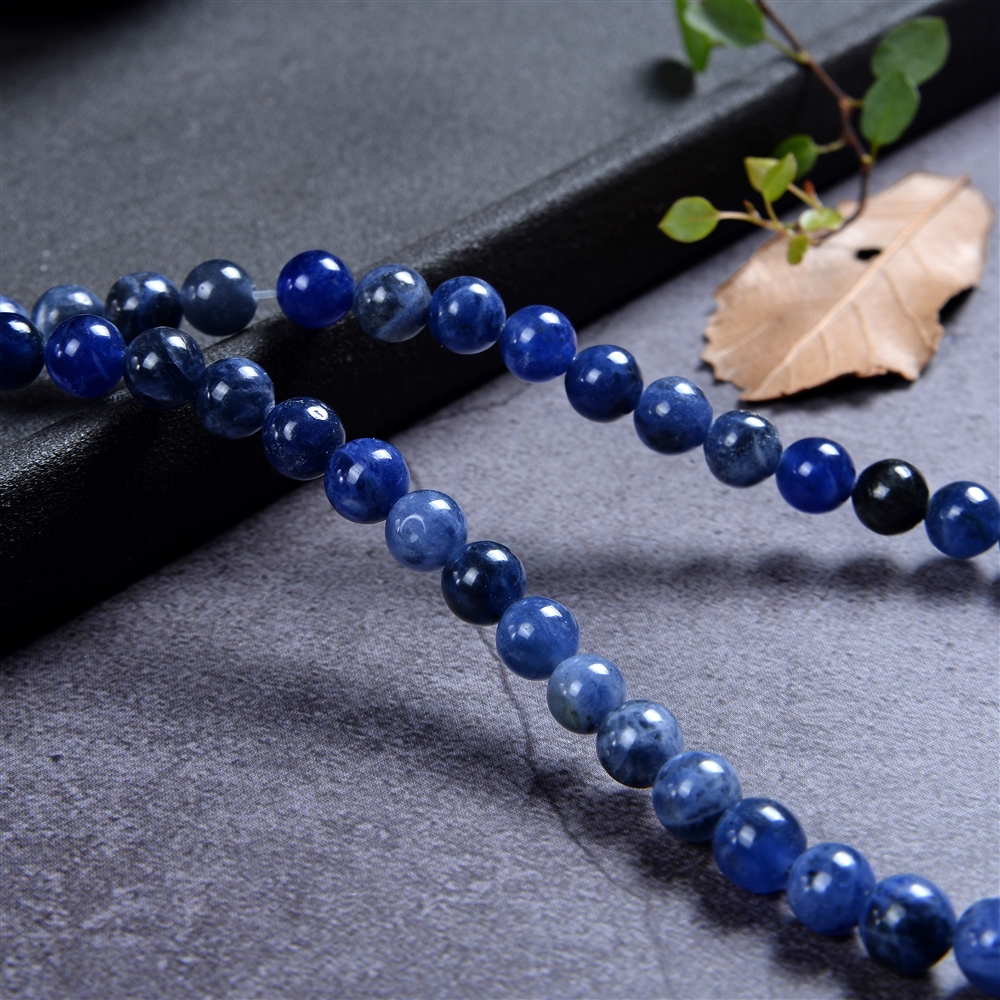 Strand of beads, Sodalite, 06mm