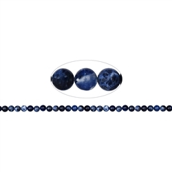 141460100520 Strand of beads, Sodalite, 06mm | wholesaler gems, healing stones & jewelry