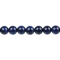 141460100824 String Beads, Sodalite (extra), 09mm (38cm) | wholesaler gems & healing stones