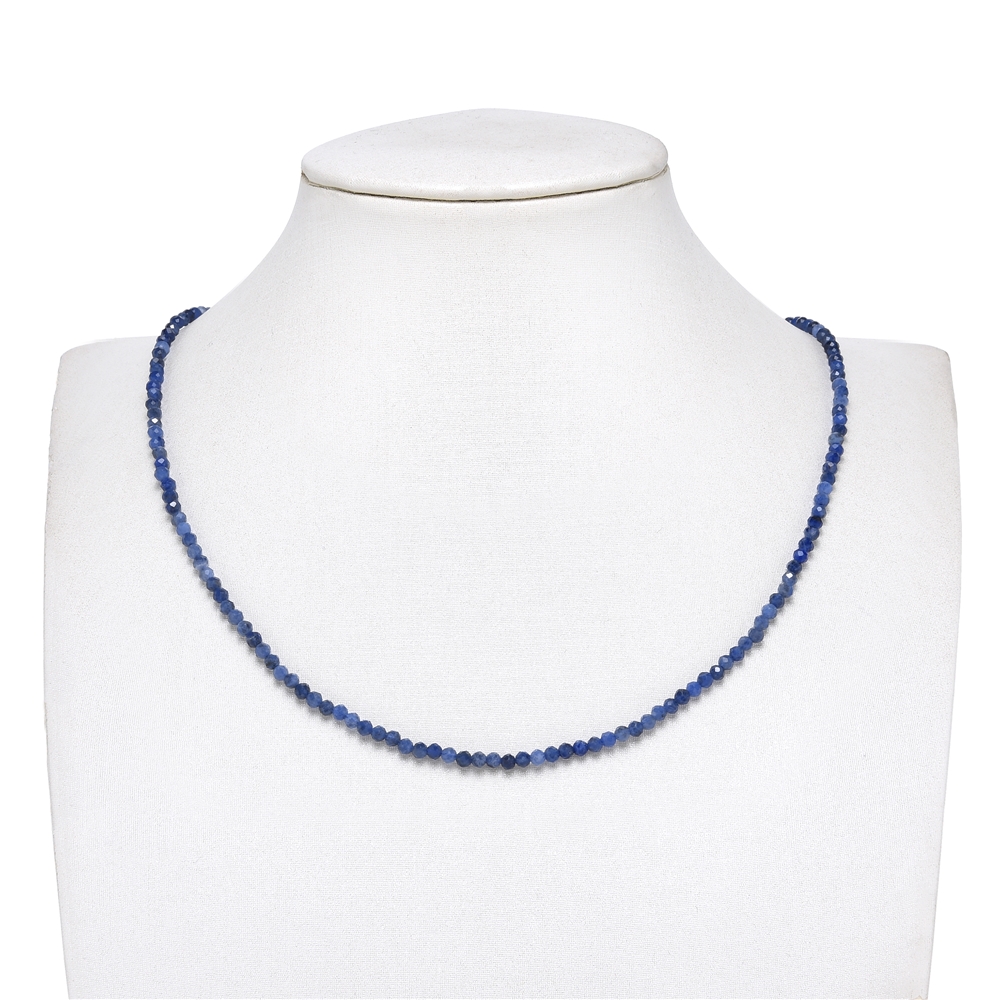 Filo di perline, Sodalite (extra), 03 mm, sfaccettato