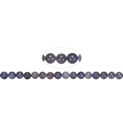 141520100522 Rang de colliers boules, tanzanite AA, 06 mm (39cm) | Marco Schreier