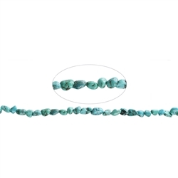 141550604321 Rang de collier Nugget, Turquoise (stab.), 06-08mm | Marco Schreier