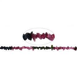 141560606620 Rang de collier de pierres roulées, Tourmaline (polychrome), 05 x 08mm | Marco Schreier