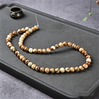 Strand of beads, Jasper (Landscape), 06mm (39cm)