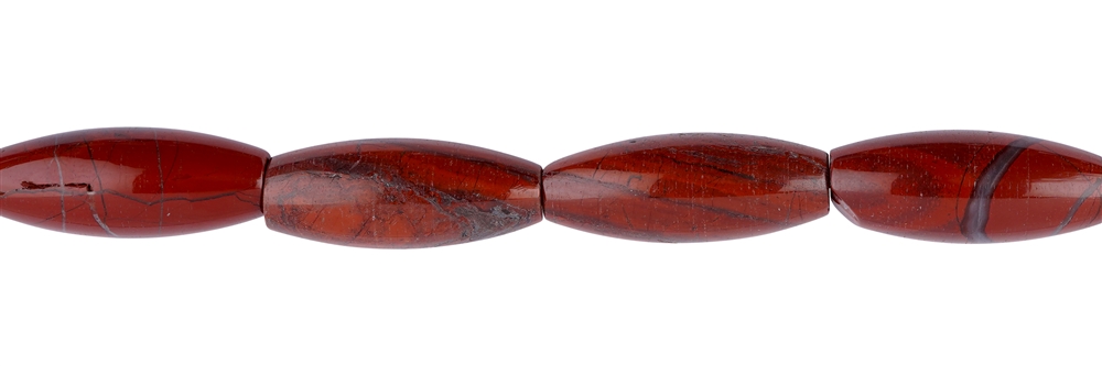 Filo di fuso, diaspro (rosso), 35 x 13 mm