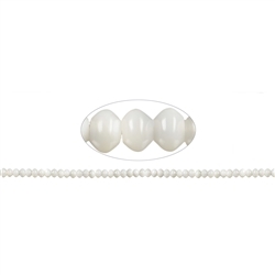 141750323020 Button strand, Mother of Pearl (light), 04 x 06mm | Marco Schreier