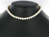 Strand Potatoe, freshwater pearl AB, white-cream, 07-08mm Currently out of stock; we will bookmark your order!