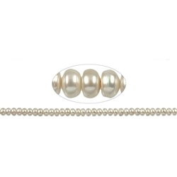 141840504013 Strand Button, freshwater pearl, 05-06 x 09-10mm | Marco Schreier