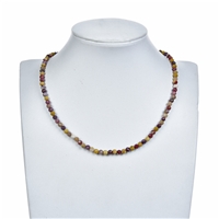 Strand of beads, Mookaite, faceted 04mm (39cm)