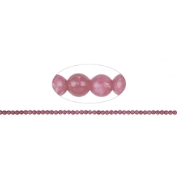 141900100320 Rang de collier boules, Thulite, 04mm | Marco Schreier