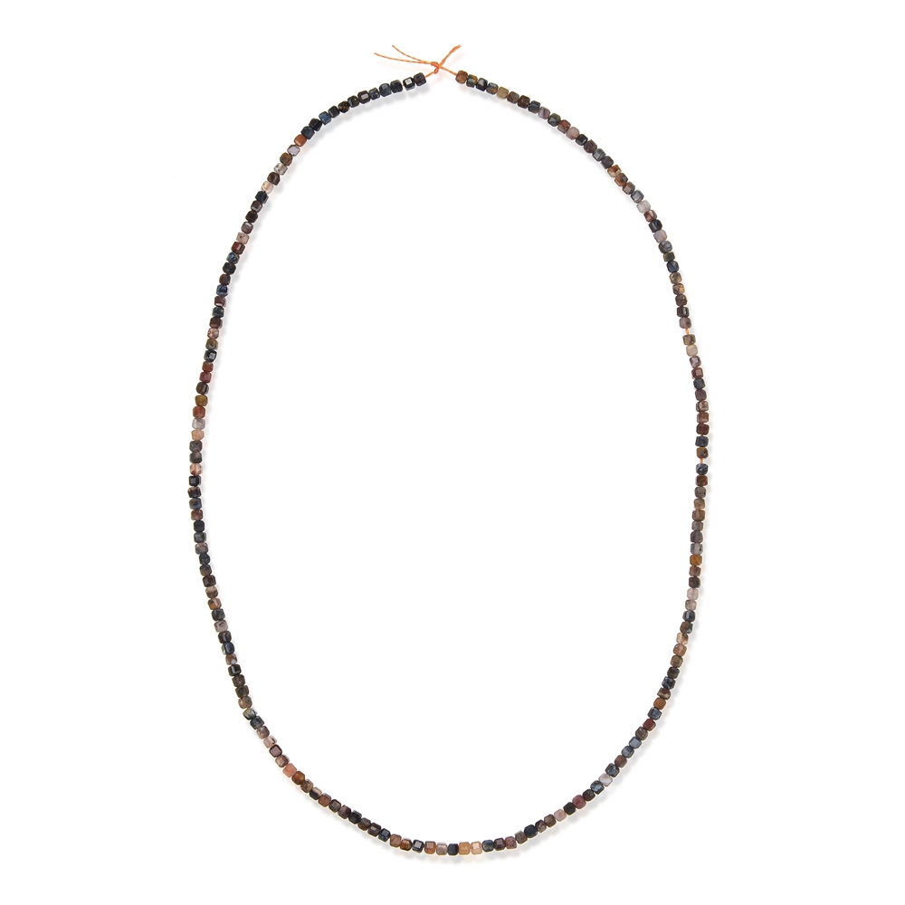 Rang de collier, Piétersite, facetté, 02 x 02 x 02mm