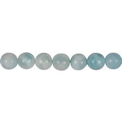 141960100921 Rang de collier boules, Larimar A, 10mm | Marco Schreier